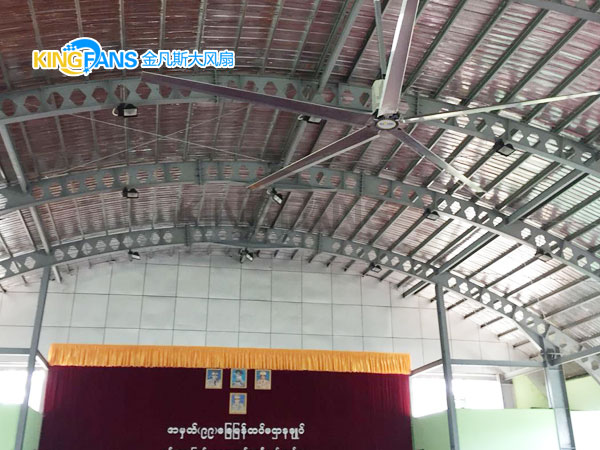 緬甸部隊通風(fēng)工業(yè)大風(fēng)扇