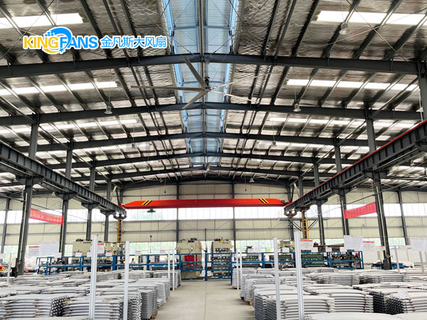 車間有行車還能安裝車間大風扇嗎？